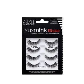 ARDELL Faux Mink Demi Wispies Knot-Free Invisiband - 4 Pairs