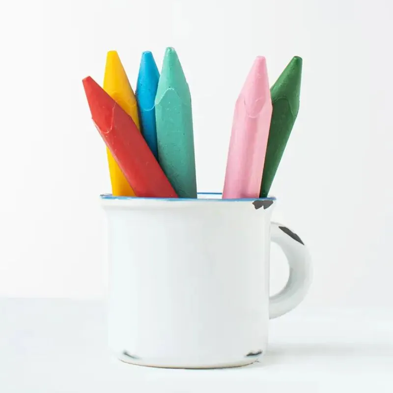 Beeswax Crayons Tube - Triangle