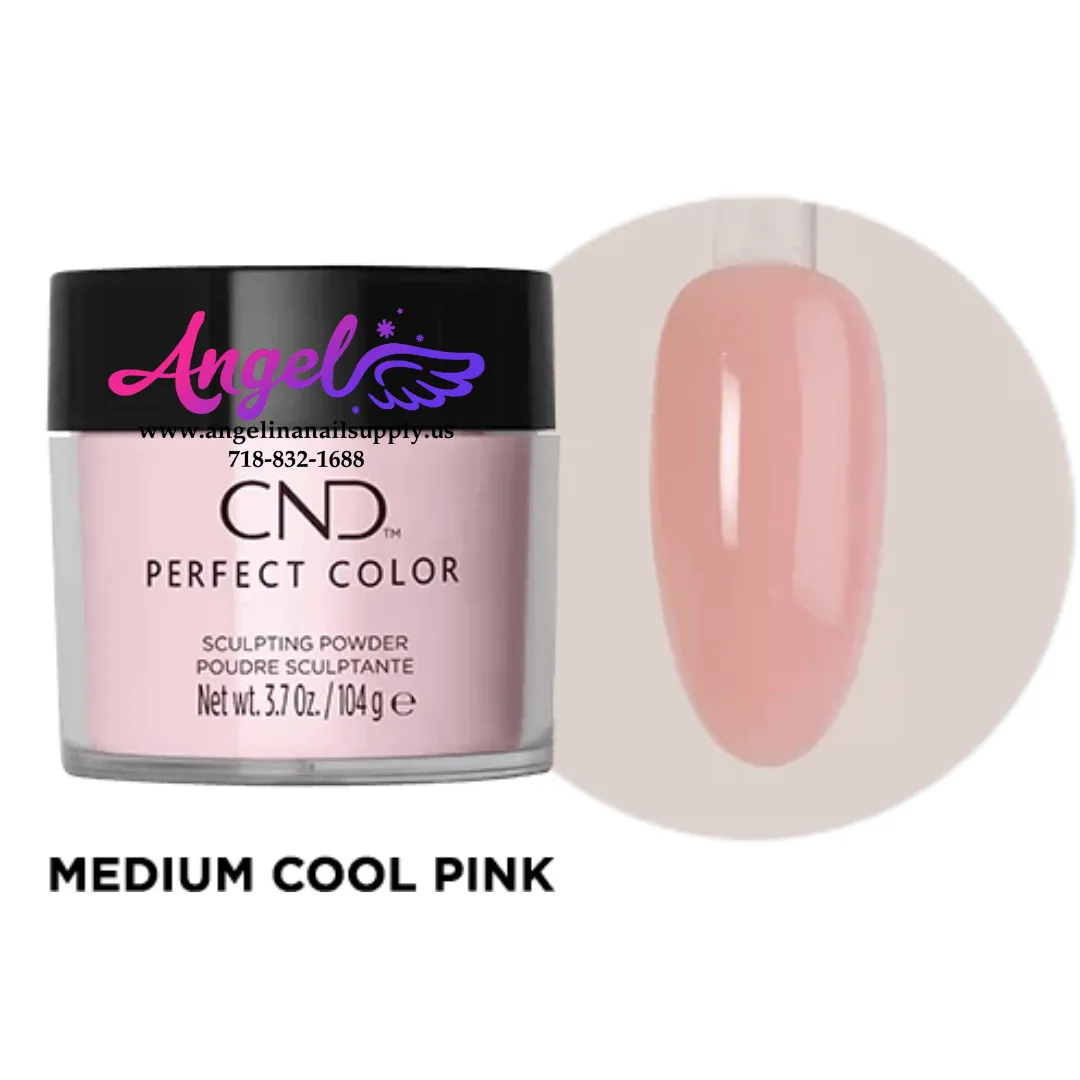 CND Perfect Color Powder - Medium Cool Pink 3.7 oz
