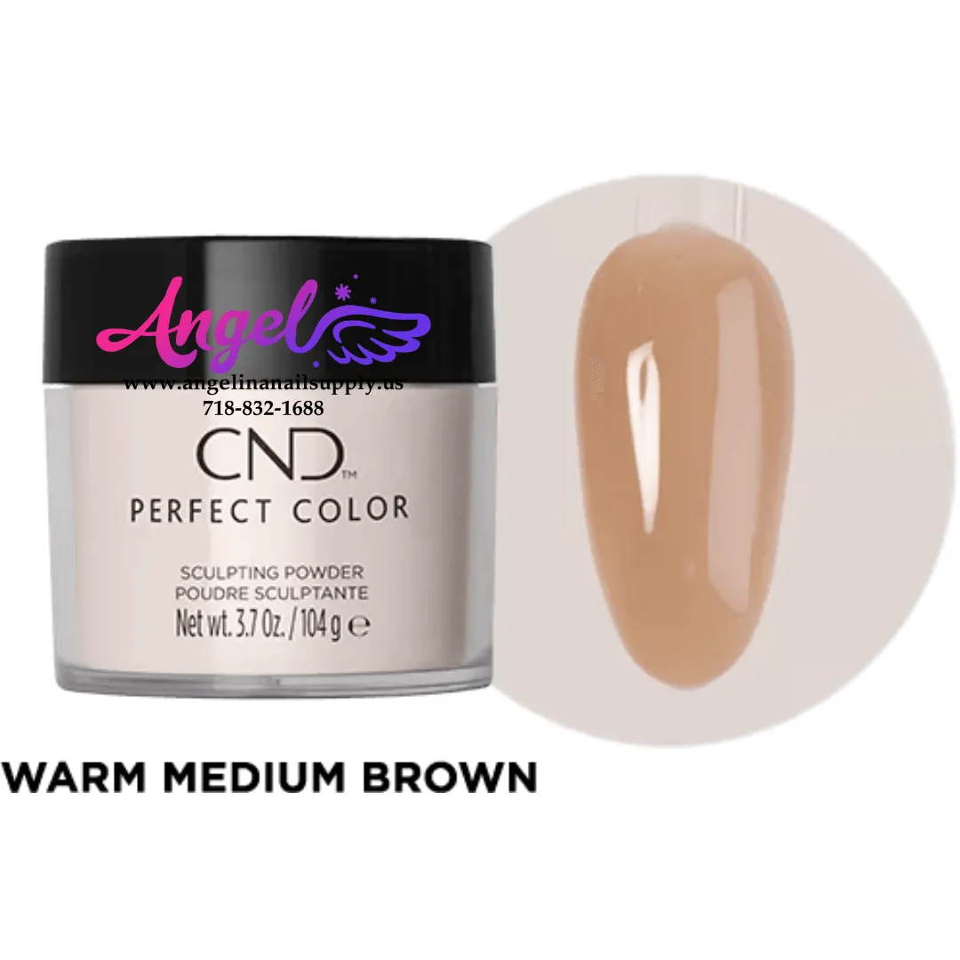 CND Perfect Color Powder - Warm Medium Brown 3.7 oz