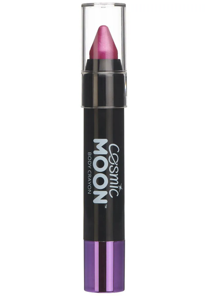 Cosmic Moon Metallic Body Crayon, Pink