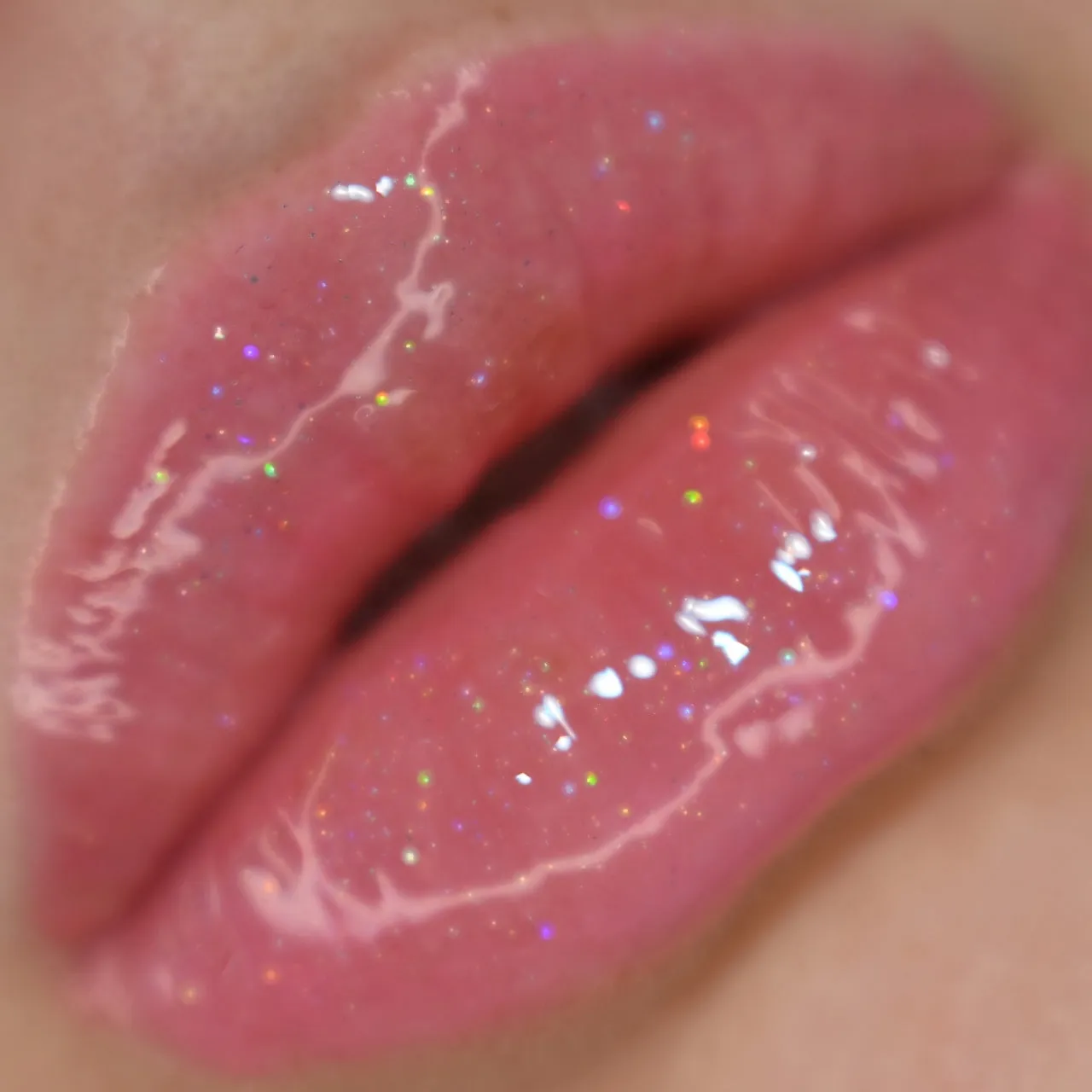 Cupid Pink Holographic Lip Gloss