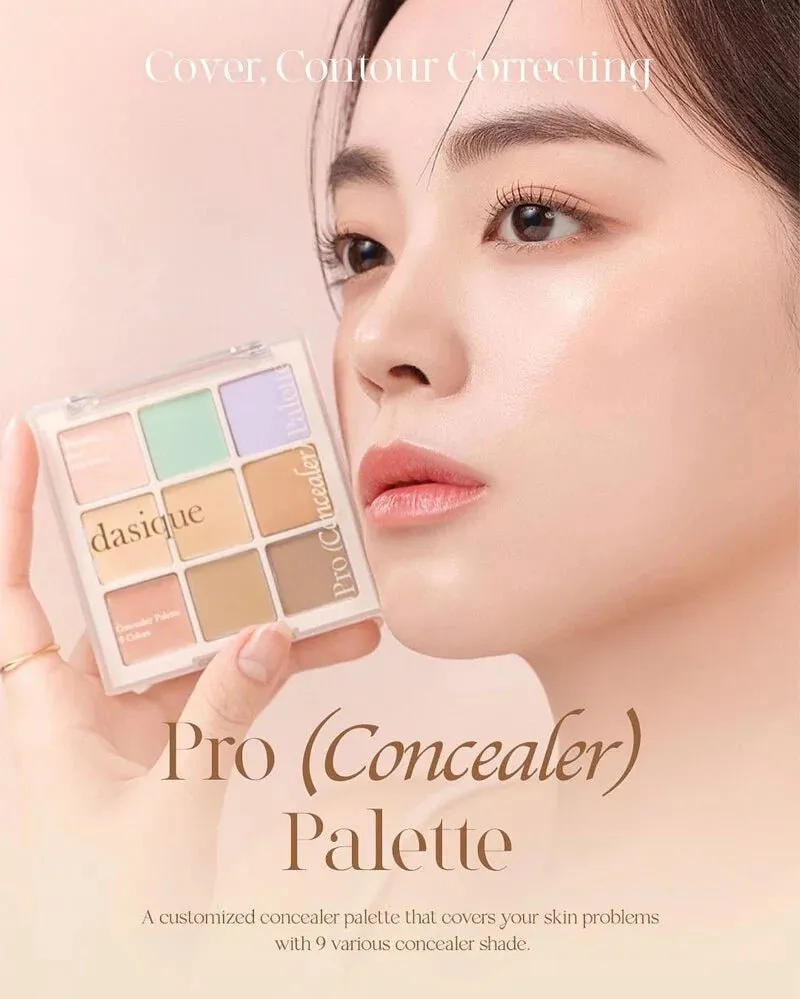 DASIQUE Pro Concealer Palette 01 Cover 9g