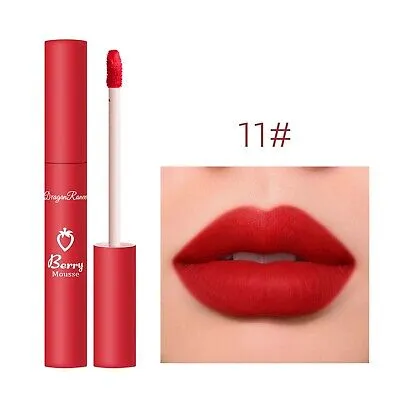 Dragon Ranee Sweet Lip Glaze Lipstick Matte Matte Non-Fading Non-Stick Cup Velvet Lip Glaze