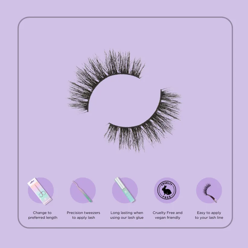 Fluffy 5D Wispy Lashes #Freedom