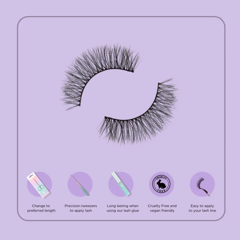 Fluffy 5D Wispy Lashes #Spirit
