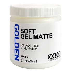 Golden Soft Gel - Matte  8 oz