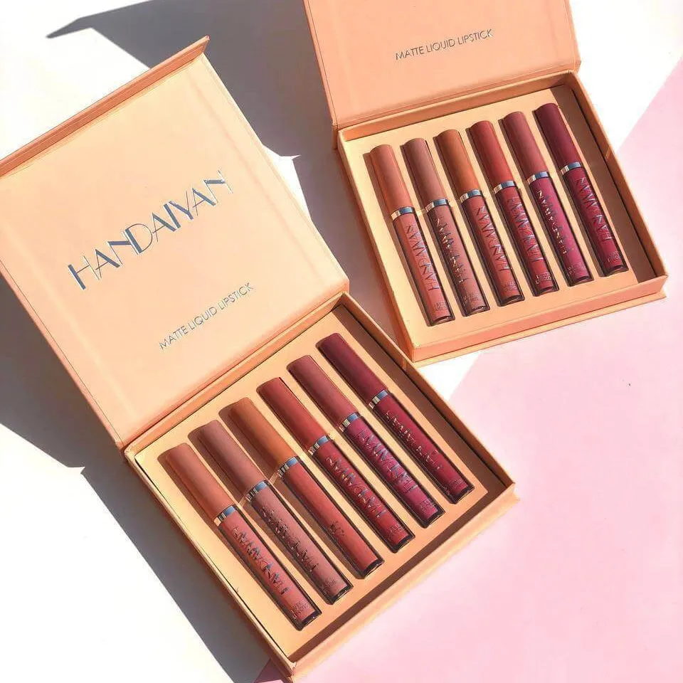 Handaiyan - 6 Color Creamy Velvet Matte Lip Gloss