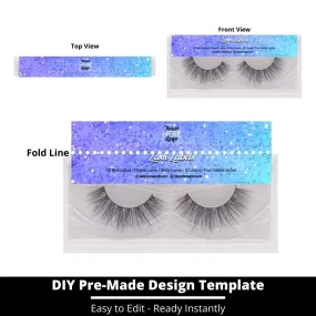 Lash Label Template 97