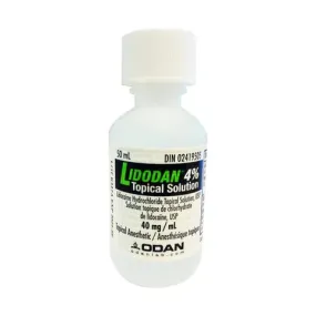 Lidodan 4% Topical Anesthetic 50ml - OPEN SKIN NUMB