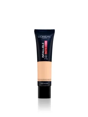 L'oréal Paris 24h Matte Cover Foundation 130 True Beige