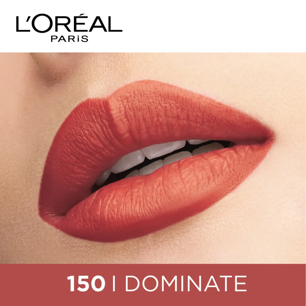 L'Oreal Paris Rouge Signature Matte Liquid Lipstick, 150 I Dominate