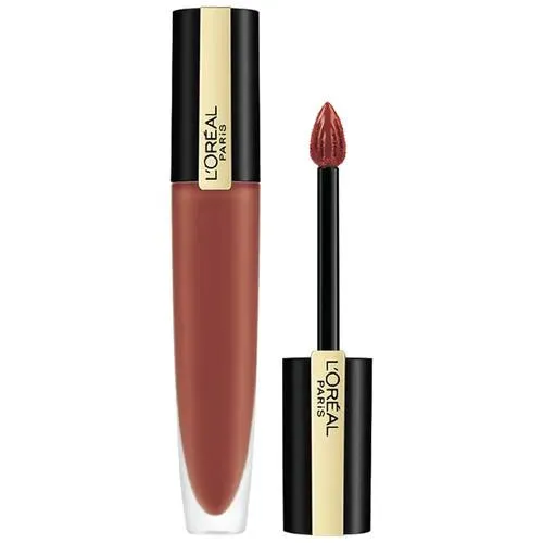 Loreal Paris Rouge Signature Matte Liquid Lipstick - Ultra Light Weight, No Stain, 7 g 148 I Hunt
