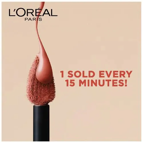 Loreal Paris Rouge Signature Matte Liquid Lipstick - Ultra Light Weight, No Stain, 7 g 148 I Hunt