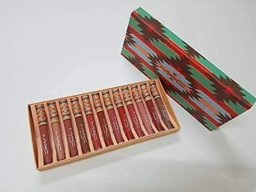 MAC - Liquid Lip Gloss Matte Set - 12 colors