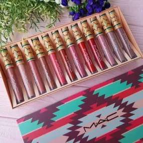 MAC - Liquid Lip Gloss Matte Set - 12 colors