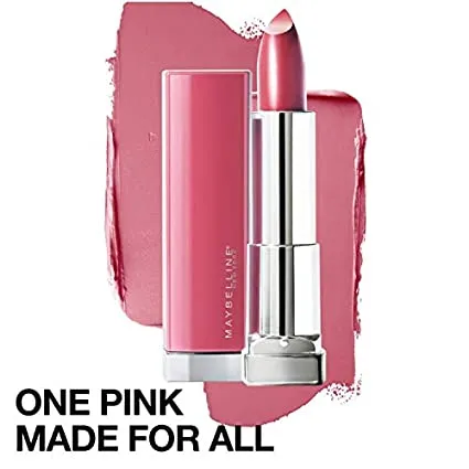 Maybelline New York Color Sensational Made For All Lipstick, Pink For Me, Nude Pink, 0.06 Oz