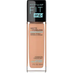 Maybelline New York Fit Me Matte   Poreless Foundation Makeup, Ultra-Lightweight Formula Controls Shine, for Normal to Oily Skin, Classic Beige, 245, 30 ml