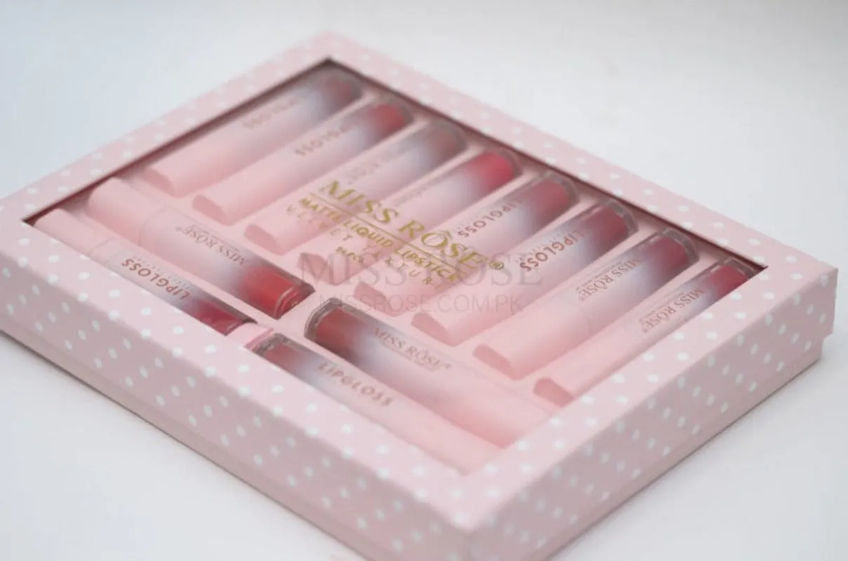 Miss Rose Velvet liquid Lip gloss