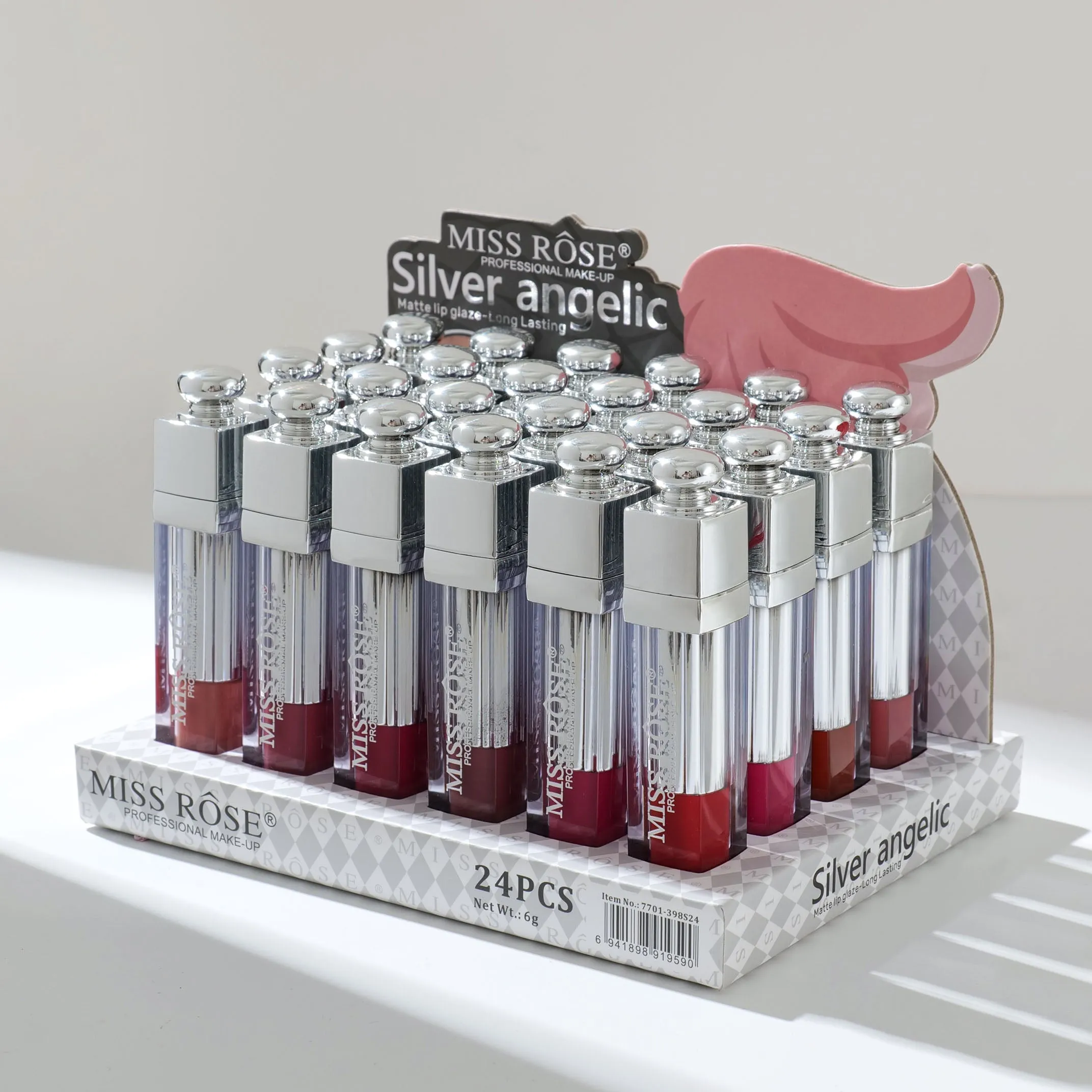 Missrose Silver Angelic Matte Lip gloss