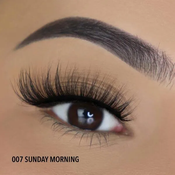 Moira 3D Effect Bionic Vegan Faux Mink Lashes (007, Sunday Morning)
