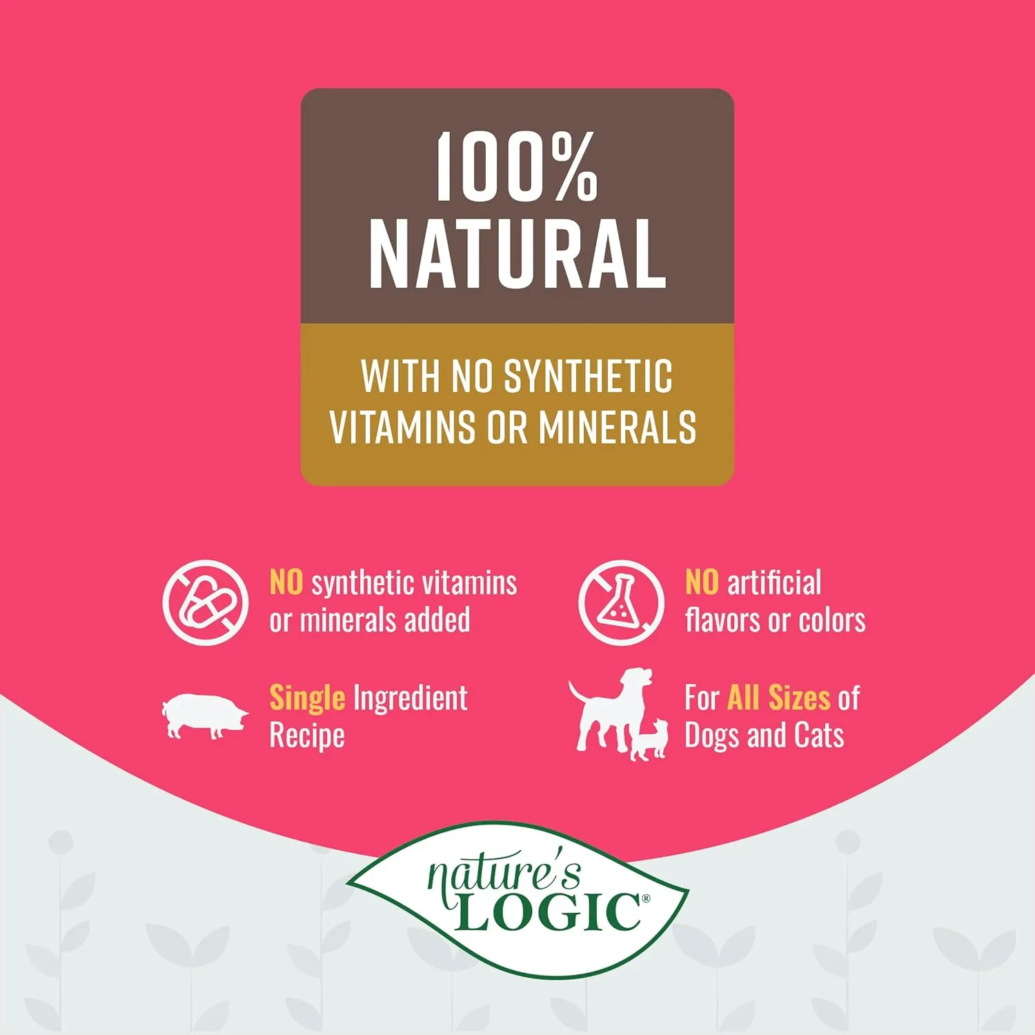 Nature’s Logic Pork Bone Broth Powders 6 oz