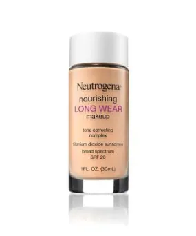 Neutrogena Nourishing Long Wear Liquid Makeup Broad Spectrum SPF 20, Nude 40