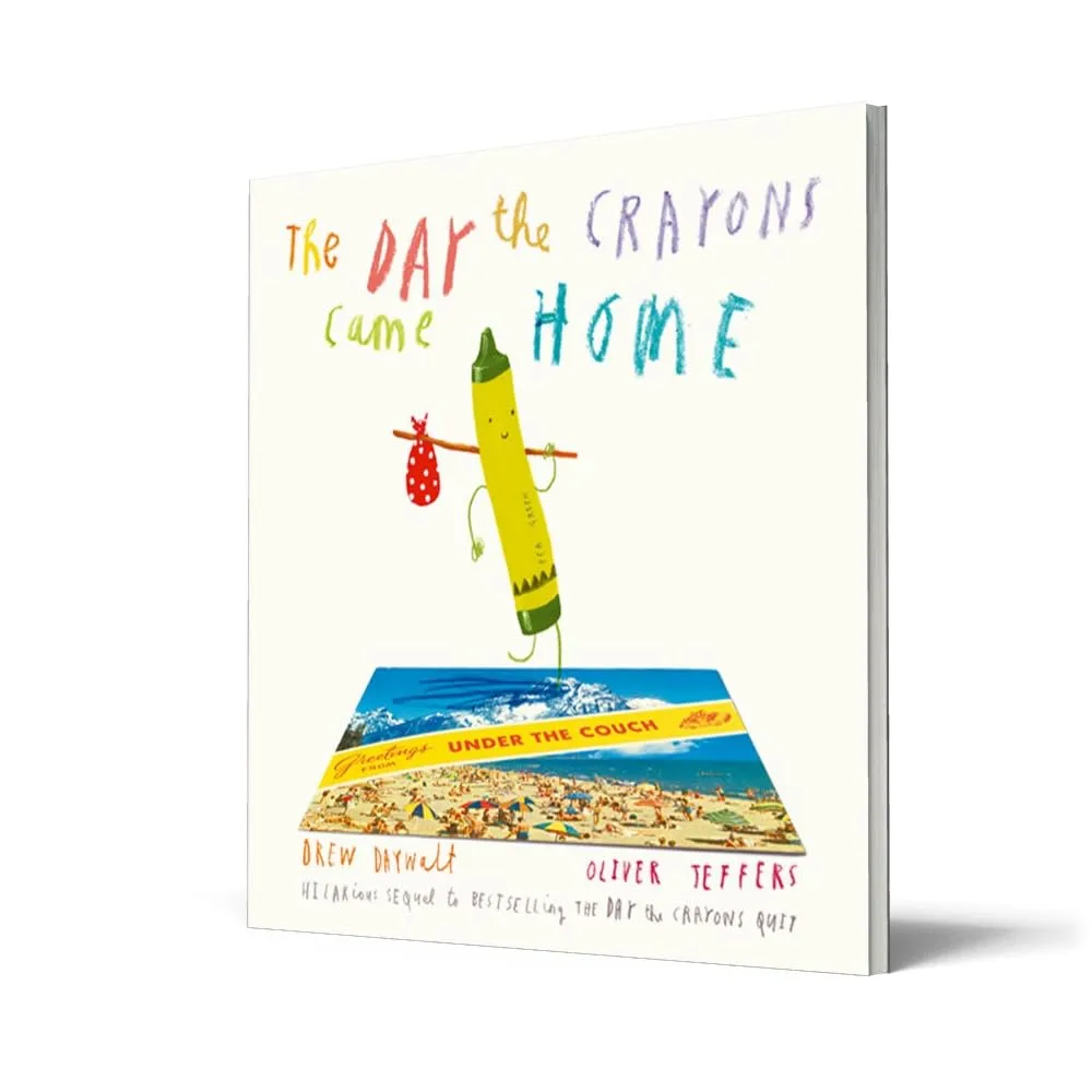 Oliver Jeffers The Day The Crayons Came Home Picture Book for ages 3 