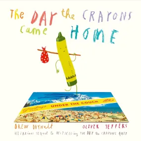 Oliver Jeffers The Day The Crayons Came Home Picture Book for ages 3 
