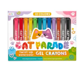 Ooly - Cat Parade Gel Crayons