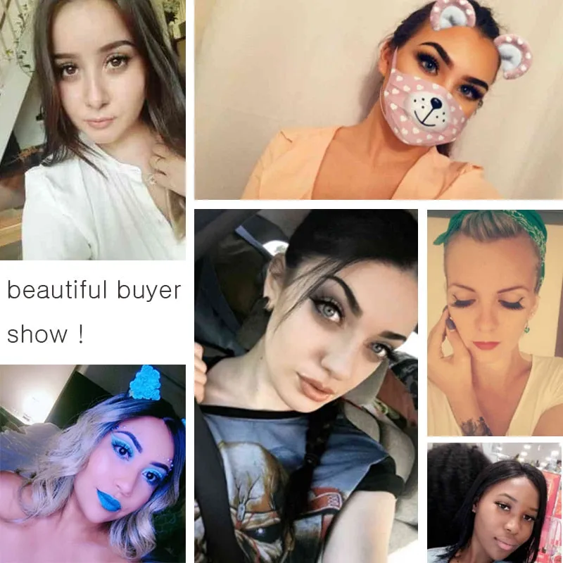 pairs natural false eyelashes