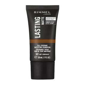 Rimmel Lasting Matte Foundation-601 Soft Chocolate