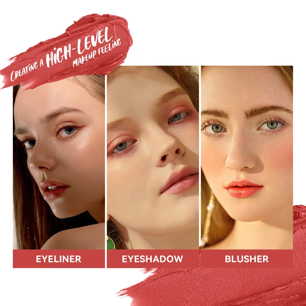 Sace Lady Matte Finish 2-in-1 Matte Lipstick & Lip Liner – Velvet Texture, Long-lasting Pigment