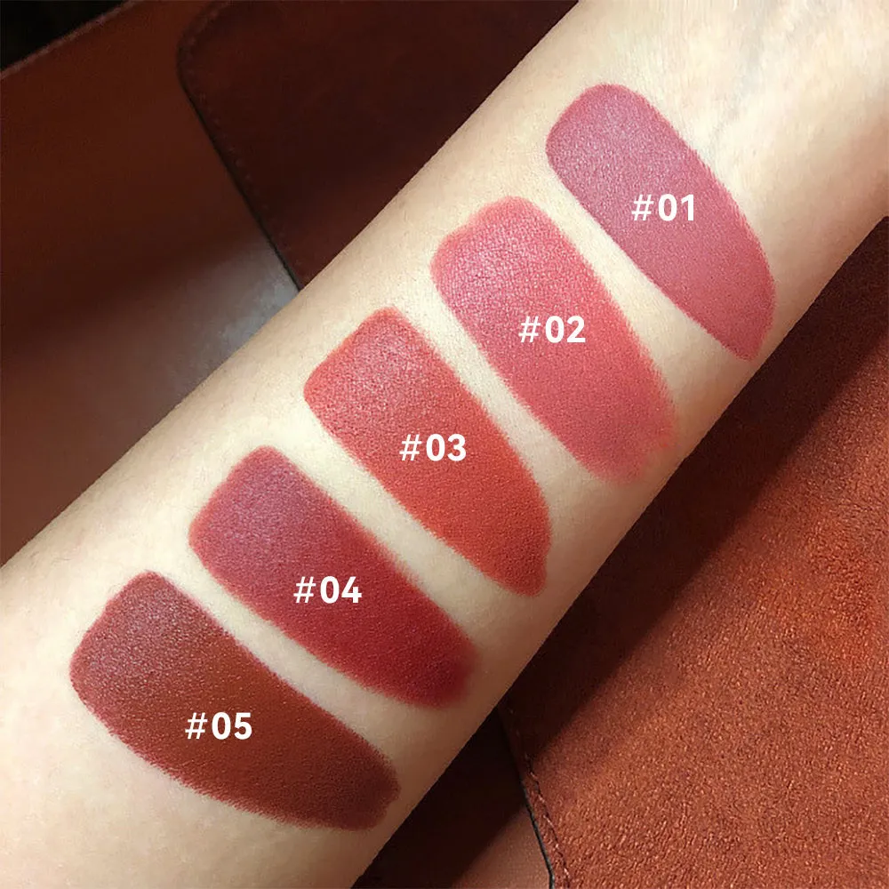 Sace Lady Matte Finish 2-in-1 Matte Lipstick & Lip Liner – Velvet Texture, Long-lasting Pigment