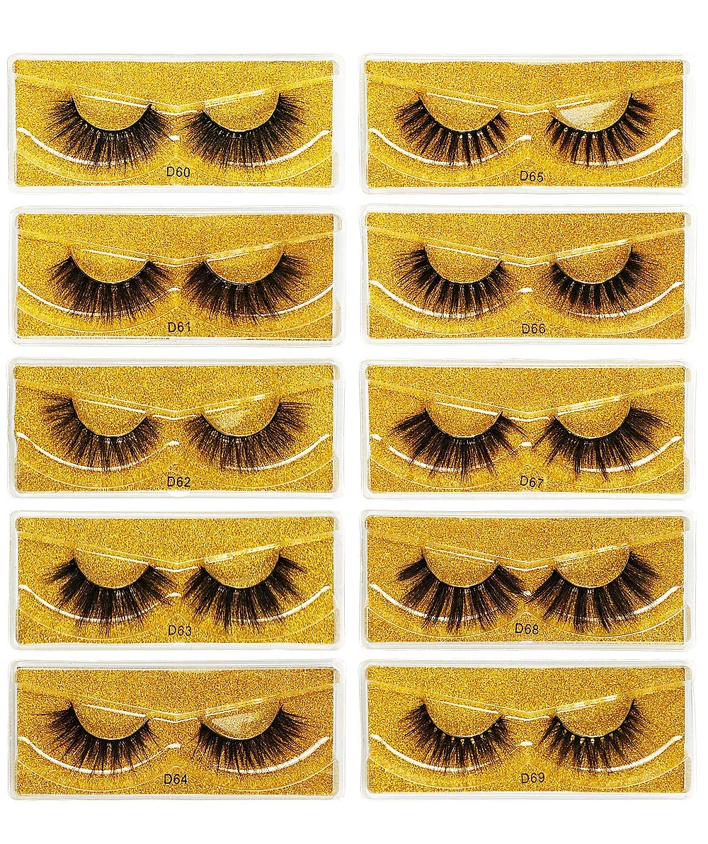 VenusFox Eyelashes Wholesale 30/50/100/200pcs 3d Mink Lashes Natural Fake Eyelashes Pack False Eyelashes Makeup False Lashes Bulk Items