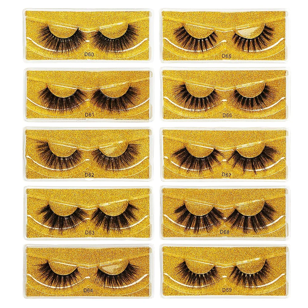 VenusFox Eyelashes Wholesale 30/50/100/200pcs 3d Mink Lashes Natural Fake Eyelashes Pack False Eyelashes Makeup False Lashes Bulk Items