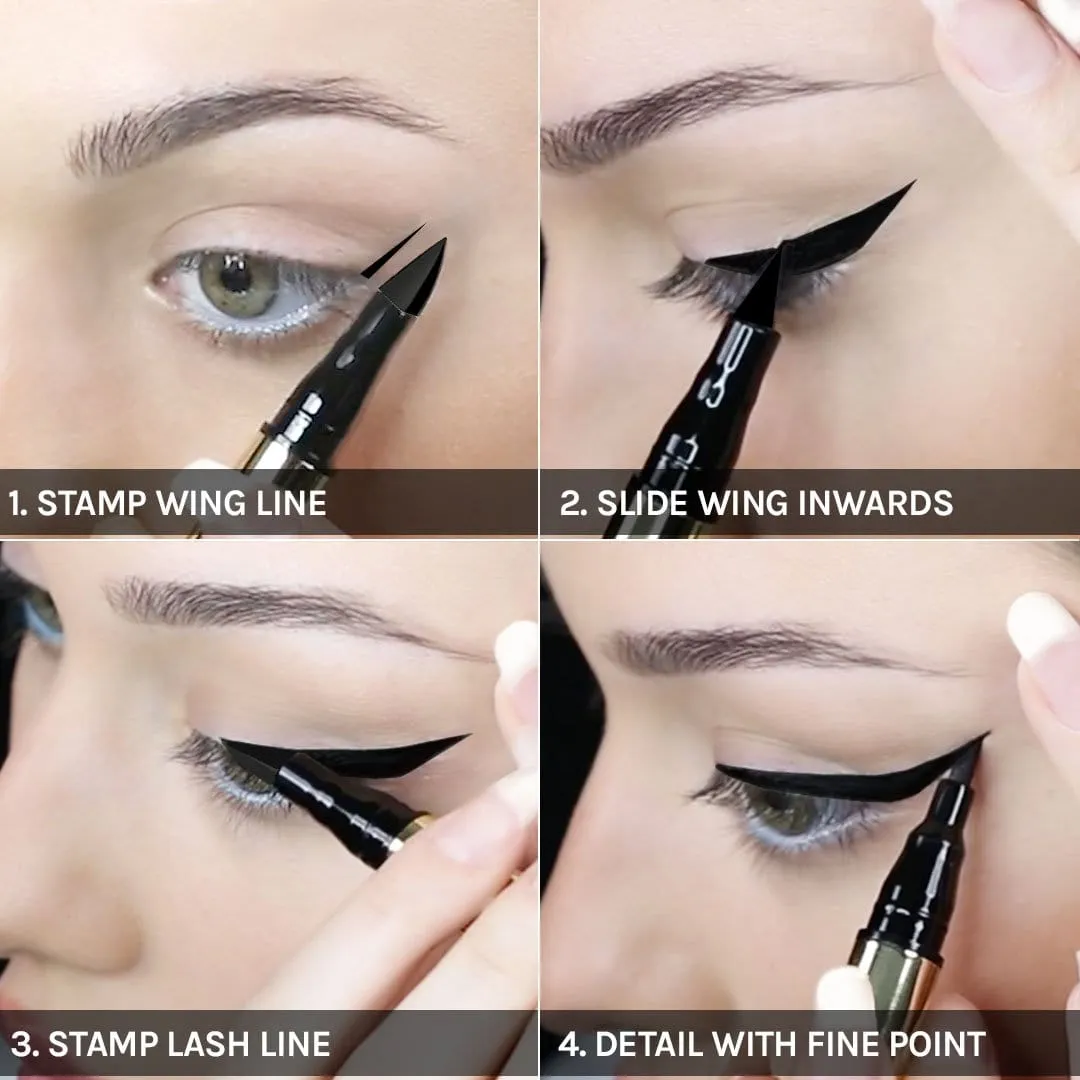 Volume - Easy False Lashes & 4D Wing Stamp Liner